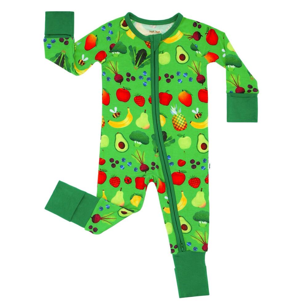 Little Sleepies x Once Upon a Farm Zippy Size 18-24m - READ